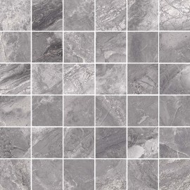 Supreme Silver 2×2 Mosaic Matte