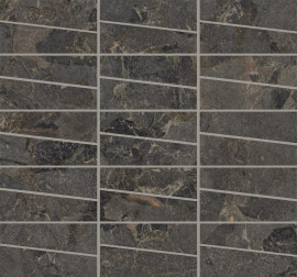 Forgehaus Basalt 2×4 Trapezoid Mosaic