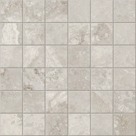 Rendezvous Cross Cut Gray 2×2 Mosaic Matte Rectified
