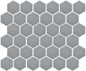 Back to Basics Silver 2″ Hexagon Mosaic
