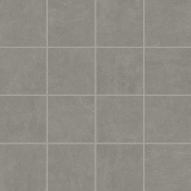 Industrial Steel 3×3 Mosaic Matte