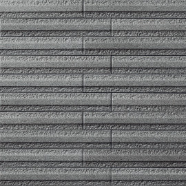 EcoCarat Granas Line Dark Grey 1×6 Mosaic