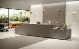 Reflex Titanium 24x48 and Hexagon, and Trilogy Calacatta 24x48