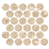 Santiago Beige Sphere Mosaic Rectified