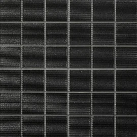 Biyusai Black 2×2 Relief Mosaic Biyusai Black 2×2 Relief Mosaic