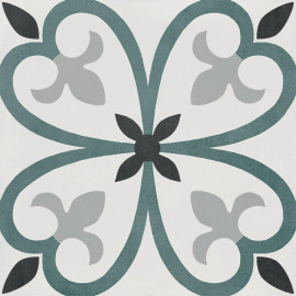D_Segni Color Clover 8×8 Clover Decorative Tile Matte