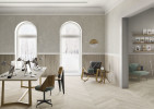 Meet Scandi White Chevron 8x48 and Allure Hazel 8x48