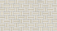 Waterjet Stone Mosaics Clay 12×15 Cesto Mosaic Honed