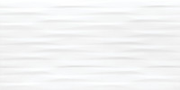 Linea White Modulation 12×24 Decorative Tile Glossy