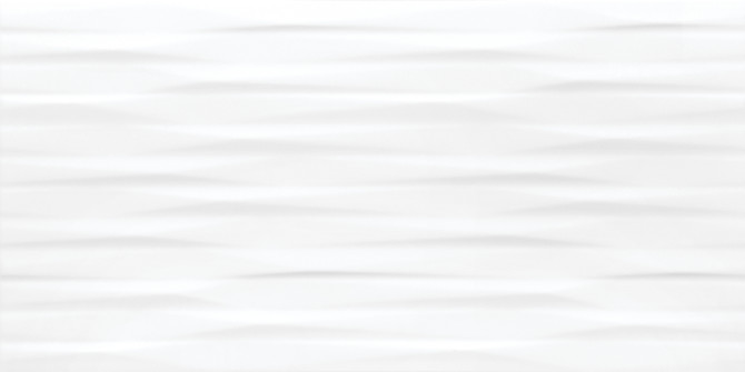 Linea White Modulation 12×24 Decorative Tile Glossy