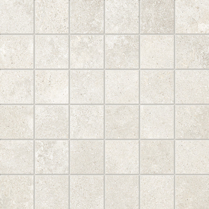 Romana Ivory 2×2 Cross Cut Mosaic Matt Rectified
