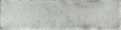 Chalmers Silver 2×9 Metalbrick Brick Lux Glossy Porcelain Tile 