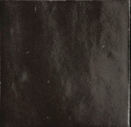 Zellige Neo Carbone 4×4 Field Tile Glossy