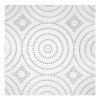 Bijoux White Gloss And Grigio Gloss 19×12 Riviera Mosaic Gloss