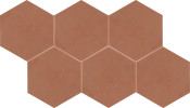 INYO Ember 8″ Hexagon Field Tile Satin