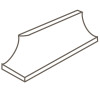 Unglazed Mosaics – Porcelain 2×1 Right Cove Base Corner Matte