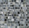 Agate Pisa 1×4 Herringbone Mosaic Silk