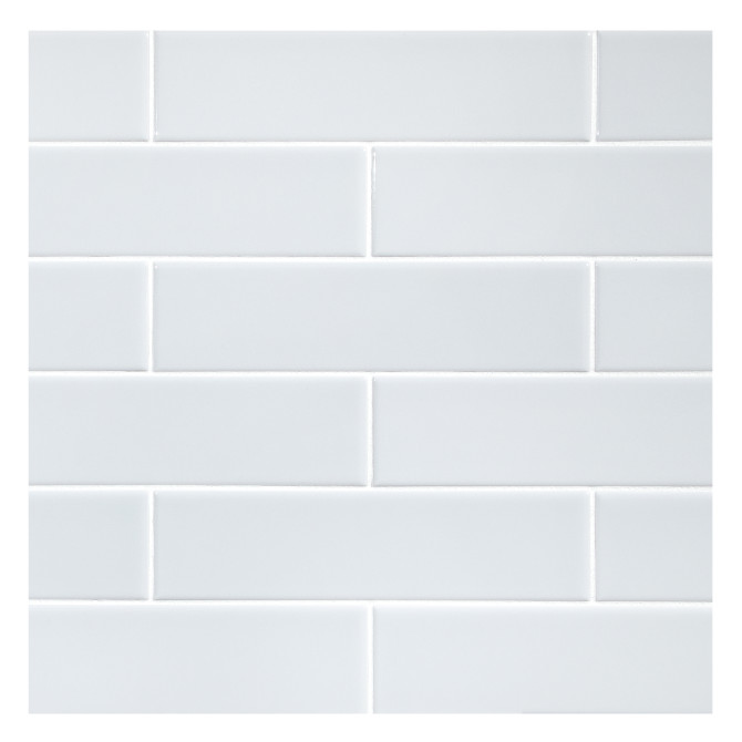 TrueTones Ceramics Hint Of Grey Gloss 2×8 Field Tile Gloss