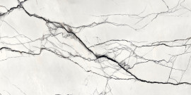 B&W_Marble Rift 64×128 Slab Glossy Rectified