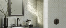 Andalucia Blanco Matte Marrakesh, 9x10 Hexagon, and Alhambra