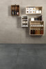 One Cement 12x24 and Indigo 24x24