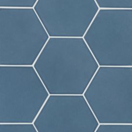 6th Avenue Marlin Blue 6″ Hexagon Glossy 6th Avenue Marlin Blue 6″ Hexagon Glossy