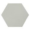 6th Avenue French Clay 6″ Hexagon Glossy