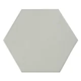 6th Avenue French Clay 6″ Hexagon Glossy