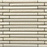 Hosowari Border Light Beige 3/4×9 Random Mosaic