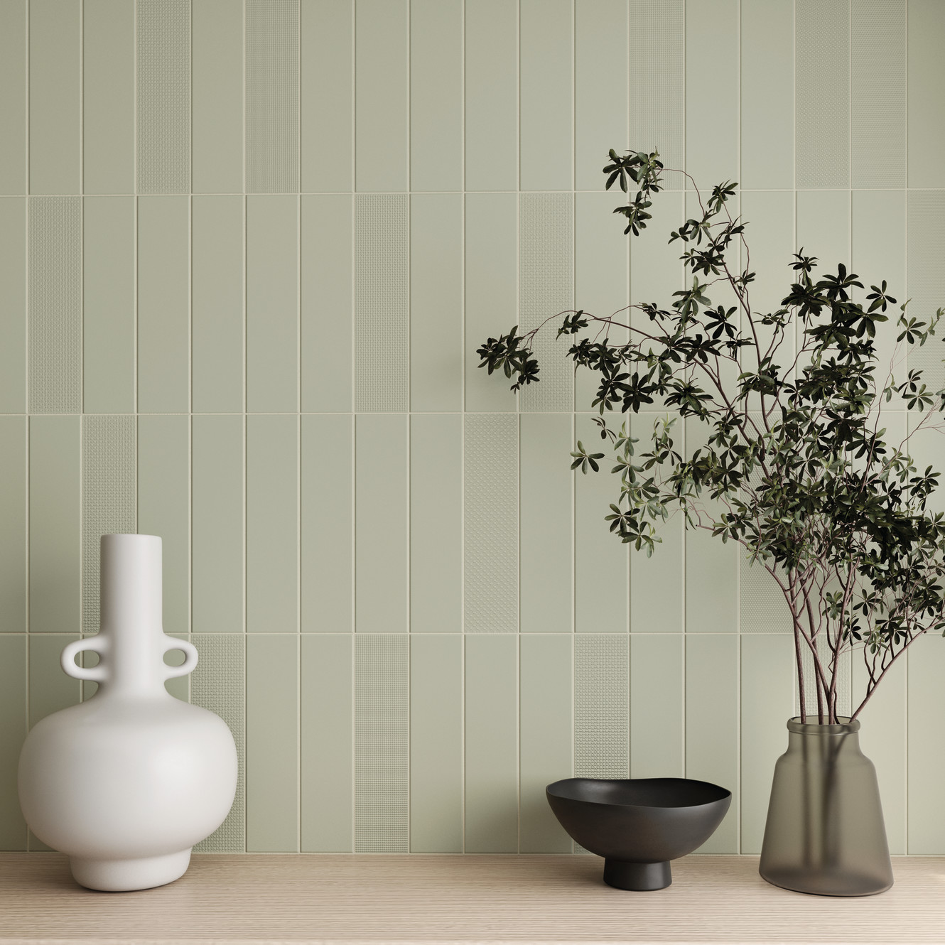 Texiture Pattern Mix Sage Matte 2.5x10
