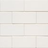 6th Avenue White 3×6 Field Tile Matte