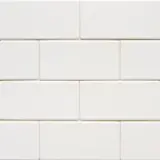6th Avenue White 3×6 Field Tile Glossy