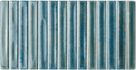 Potters Prusian 5×10 Bars Decorative Tile Glossy
