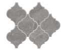 Ami Gray 6″ Arabesque Decorative Tile Matte Rectified