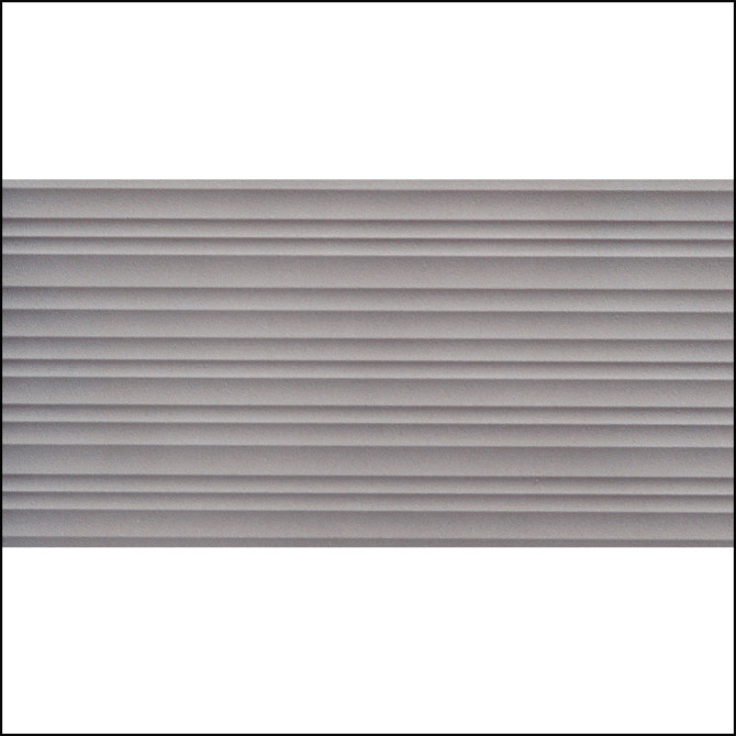Ecocarat Granas Vague Grey 6×12 Relief A Decorative Tile