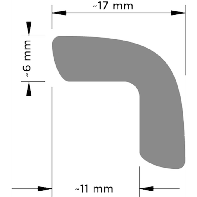 Luce Mettle 3/4×1 Quarter Round Natural