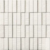 Ecocarat Roughsawn White 1×3 Mosaic