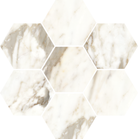 Luce Grey 12×11 Esagona Mosaic Satin Rectifed Luce Grey 12×11 Esagona Mosaic Satin Rectifed