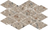 Terrazzo Allure Tortoise 10-1/2×17 Diamond Deco Mosaic Matte