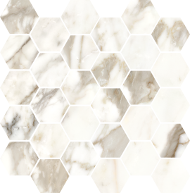 Luce Grey 13×13 Esagona Mosaic Mix Rectified Luce Grey 13×13 Esagona Mosaic Mix Rectified