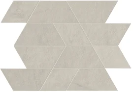 Spectrum Light Grey 12×14 Maze Mosaic Silk