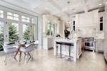 Modern Formation Overland Beige 24x24 and Peak White Mixed Chevron Mosaic