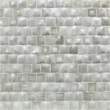 Origami Ivory 1×1 Nami Mosaic Pearl