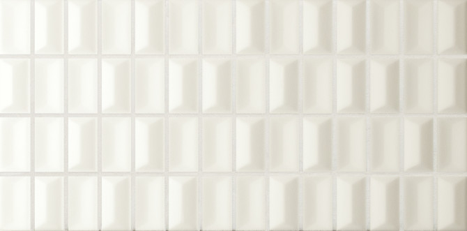 3D Bars Quartz 5×10 Diamond Decorative Tile Matte