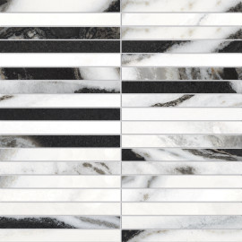 Symphony Snow 12×12 Crisp Mosaic