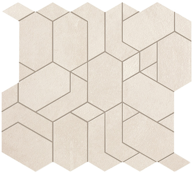 Boost Pro Ivory 12×13 Shapes Mosaic
