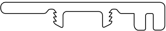 Yosemite Sentinel 2×94 End Cap / Threshold