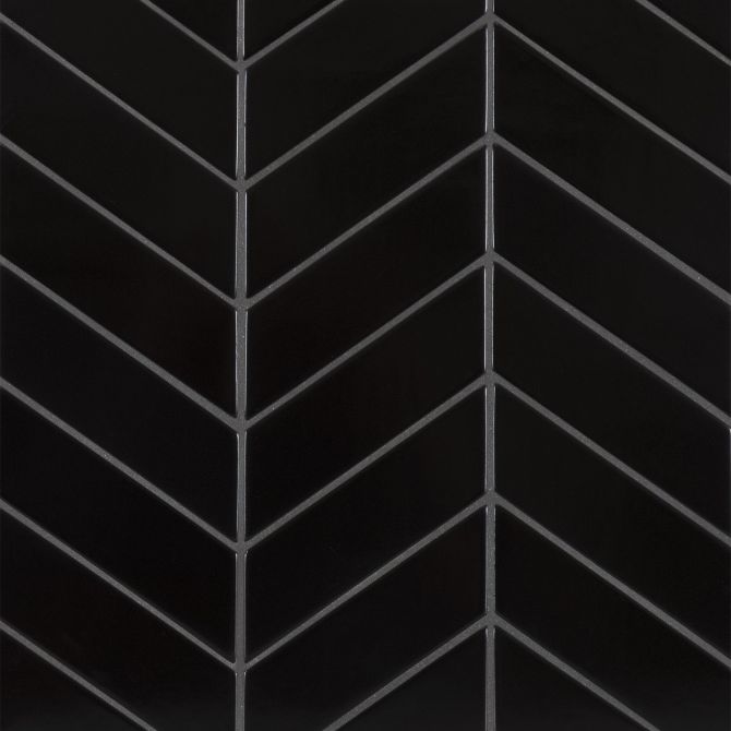 6th Avenue Ink 2×6 Chevron Mosaic Matte