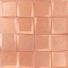 Sideview Glass Copper 3×3 Mosaic Matte
