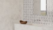Waterjet Stone Mosaics Mist 11x12 Florence Mosaic Polished